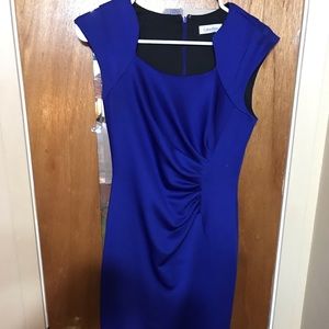 Calvin Klein royal blue cocktail dress
